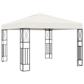 Cenador tela color crema 3x3 m de vidaXL, Carpas y cenadores - Ref: Foro24-48005, Precio: 235,90 €, Descuento: %