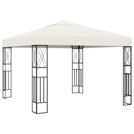 Cenador tela color crema 3x3 m de vidaXL, Carpas y cenadores - Ref: Foro24-48005, Precio: 235,90 €, Descuento: %