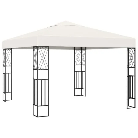 Cenador tela color crema 3x3 m de vidaXL, Carpas y cenadores - Ref: Foro24-48005, Precio: 231,69 €, Descuento: %