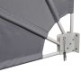 Toldo lateral plegable de balcón gris 140x140 cm en Sombrillas | Comprar online en Foru.es