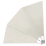 Toldo lateral plegable de balcón color crema 210x210 cm en Sombrillas | Comprar online en Foru.es