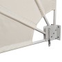 Toldo lateral plegable de balcón color crema 210x210 cm en Sombrillas | Comprar online en Foru.es