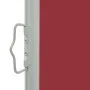 Toldo lateral retráctil de jardín rojo 60x300 cm de vidaXL, Sombrillas - Ref: Foro24-48357, Precio: 59,86 €, Descuento: %