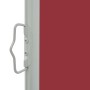 Toldo lateral retráctil de jardín rojo 60x300 cm de vidaXL, Sombrillas - Ref: Foro24-48357, Precio: 61,32 €, Descuento: %