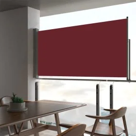 Red garden retractable side awning 80x300 cm by vidaXL, Umbrellas - Ref: Foro24-48363, Price: 57,67 €, Discount: %