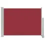 Toldo lateral retráctil de jardín rojo 80x300 cm de vidaXL, Sombrillas - Ref: Foro24-48363, Precio: 57,67 €, Descuento: %