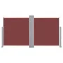 Toldo lateral retráctil marrón 120x600 cm de vidaXL, Sombrillas - Ref: Foro24-48451, Precio: 64,80 €, Descuento: %