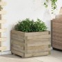 Arriate cuadrado madera 50x50x40 cm en Macetas y jardineras | Comprar online en Foru.es