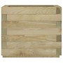 Arriate cuadrado madera 50x50x40 cm en Macetas y jardineras | Comprar online en Foru.es