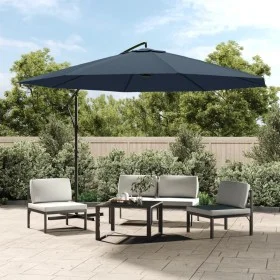 Cantilever parasol 3.5 m blue by vidaXL, Umbrellas - Ref: Foro24-42198, Price: 126,76 €, Discount: %
