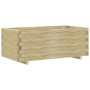 Arriate elevado rectangular madera 100x50x40 cm en Macetas y jardineras | Comprar online en Foru.es