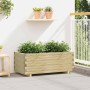 Arriate elevado rectangular madera 100x50x40 cm en Macetas y jardineras | Comprar online en Foru.es