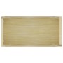 Arriate elevado rectangular madera 100x50x40 cm en Macetas y jardineras | Comprar online en Foru.es