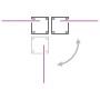 Toldo lateral retráctil negro 140x600 cm de vidaXL, Sombrillas - Ref: Foro24-48454, Precio: 93,29 €, Descuento: %