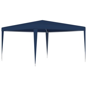 Carpa de celebraciones azul 4x4 m de vidaXL, Carpas y cenadores - Ref: Foro24-48503, Precio: 87,82 €, Descuento: %