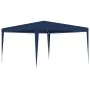 Carpa de celebraciones azul 4x4 m de vidaXL, Carpas y cenadores - Ref: Foro24-48503, Precio: 96,17 €, Descuento: %