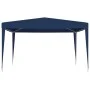 Carpa de celebraciones azul 4x4 m de vidaXL, Carpas y cenadores - Ref: Foro24-48503, Precio: 96,17 €, Descuento: %
