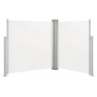 Toldo lateral retráctil color crema 140x600 cm de vidaXL, Sombrillas - Ref: Foro24-48455, Precio: 91,50 €, Descuento: %