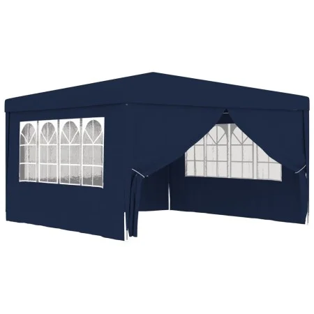 Carpa profesional para fiestas con paredes azul 90 g/m² 4x4 m de vidaXL, Carpas y cenadores - Ref: Foro24-48526, Precio: 110,...