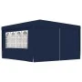 Carpa profesional para fiestas con paredes azul 90 g/m² 4x4 m de vidaXL, Carpas y cenadores - Ref: Foro24-48526, Precio: 110,...