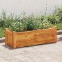 Arriate de madera de acacia 76x27,6x25 cm en Macetas y jardineras | Comprar online en Foru.es