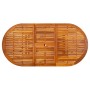 Mesa de jardín madera maciza de acacia (150-200)x100x75 cm en Mesas de jardín | Comprar online en Foru.es