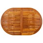 Mesa de jardín madera maciza de acacia (150-200)x100x75 cm en Mesas de jardín | Comprar online en Foru.es