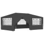 Carpa profesional para fiestas con paredes gris 90 g/m² 4x6 m de vidaXL, Carpas y cenadores - Ref: Foro24-48537, Precio: 203,...