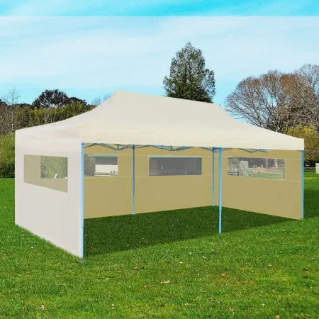 Carpa plegable Pop-up crema 3x6 m de vidaXL, Carpas y cenadores - Ref: Foro24-41582, Precio: 205,17 €, Descuento: %