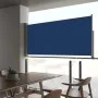 Toldo lateral retráctil de jardín azul 60x300 cm de vidaXL, Sombrillas - Ref: Foro24-48356, Precio: 50,34 €, Descuento: %