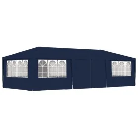 Carpa profesional para fiestas con paredes azul 90 g/m² 4x9 m de vidaXL, Carpas y cenadores - Ref: Foro24-48530, Precio: 254,...