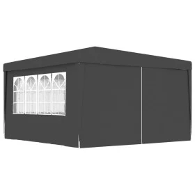 Carpa profesional para fiestas con paredes gris 90 g/m² 4x4 m de vidaXL, Carpas y cenadores - Ref: Foro24-48535, Precio: 148,...