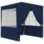 Carpa profesional de fiestas con paredes azul 90 g/m² 2,5x2,5 m de vidaXL, Carpas y cenadores - Ref: Foro24-48519, Precio: 68...
