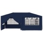 Carpa profesional para fiestas con paredes azul 90 g/m² 4x6 m de vidaXL, Carpas y cenadores - Ref: Foro24-48528, Precio: 178,...