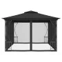 Cenador con redes gris antracita 300x400x265 cm de vidaXL, Carpas y cenadores - Ref: Foro24-48598, Precio: 341,79 €, Descuent...