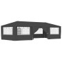 Carpa profesional para fiestas con paredes gris 90 g/m² 4x9 m de vidaXL, Carpas y cenadores - Ref: Foro24-48539, Precio: 244,...