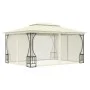 Cenador con redes color crema 300x400x265 cm de vidaXL, Carpas y cenadores - Ref: Foro24-48596, Precio: 355,63 €, Descuento: %