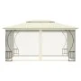 Cenador con redes color crema 300x400x265 cm de vidaXL, Carpas y cenadores - Ref: Foro24-48596, Precio: 355,63 €, Descuento: %