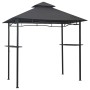 Cenador de BBQ acero antracita 240x150x255 cm de vidaXL, Carpas y cenadores - Ref: Foro24-48602, Precio: 185,55 €, Descuento: %