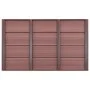 Panel de suelo para ducha solar WPC marrón 101x63x5,5 cm de vidaXL, Accesorios para piscinas y spa - Ref: Foro24-49065, Preci...