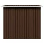 Caseta de almacenamiento jardín acero marrón 194x121x181 cm de vidaXL, Cobertizos - Ref: Foro24-47027, Precio: 190,55 €, Desc...