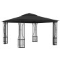Cenador con redes gris antracita 300x300x265 cm de vidaXL, Carpas y cenadores - Ref: Foro24-48597, Precio: 288,98 €, Descuent...