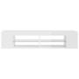 Mueble de TV con luces LED blanco brillante 135x39x30 cm de vidaXL, Muebles TV - Ref: Foro24-804235, Precio: 78,01 €, Descuen...
