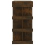 Mesa alta con estante roble ahumado 100x50x101,5 cm de vidaXL, Mesas de cocina y de comedor - Ref: Foro24-812960, Precio: 82,...