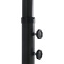 Sombrilla de jardín con palo de aluminio negro 460x270 cm de vidaXL, Sombrillas - Ref: Foro24-47302, Precio: 157,69 €, Descue...