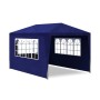 Carpa para fiestas azul 3x4 m de vidaXL, Carpas y cenadores - Ref: Foro24-90335, Precio: 99,28 €, Descuento: %