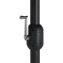 Sombrilla de jardín con palo de aluminio negro 460x270 cm de vidaXL, Sombrillas - Ref: Foro24-47302, Precio: 164,37 €, Descue...