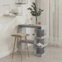 Sonoma gray storage shelf bar table 100x50x101.5 cm by vidaXL, Kitchen and dining tables - Ref: Foro24-812961, Price: 76,63 €...