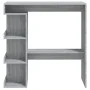 Sonoma gray storage shelf bar table 100x50x101.5 cm by vidaXL, Kitchen and dining tables - Ref: Foro24-812961, Price: 76,63 €...