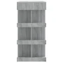 Sonoma gray storage shelf bar table 100x50x101.5 cm by vidaXL, Kitchen and dining tables - Ref: Foro24-812961, Price: 76,63 €...